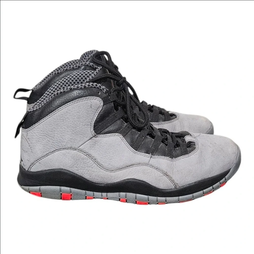 Nike Air Jordan 10 Retro Cool Grey Mens Basketball Shoes Sneakers 310805-023